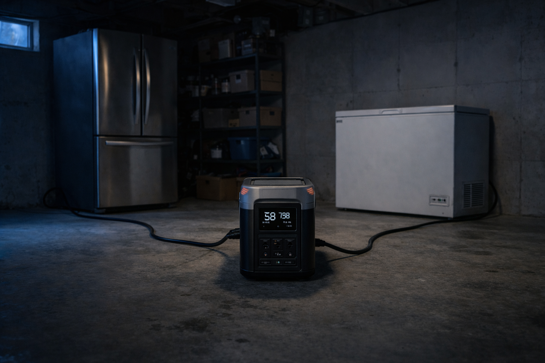 Can a Power Station Run a Fridge and Freezer at the Same Time?