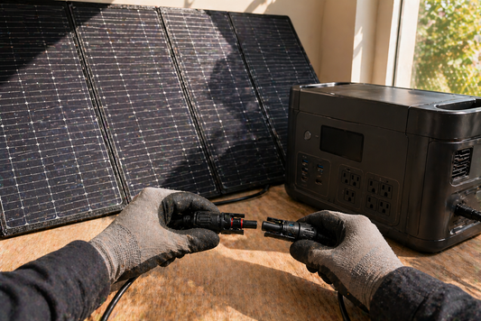 How to Connect Solar Panels to a Portable Power Station
