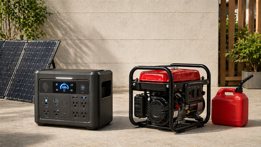 Solar Generator vs Gas Generator: Which One Is Right for Home Backup? (2026)