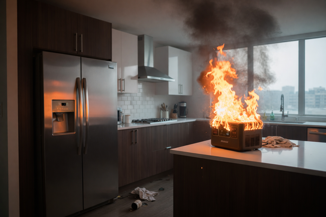 Can a Portable Power Station Catch Fire?