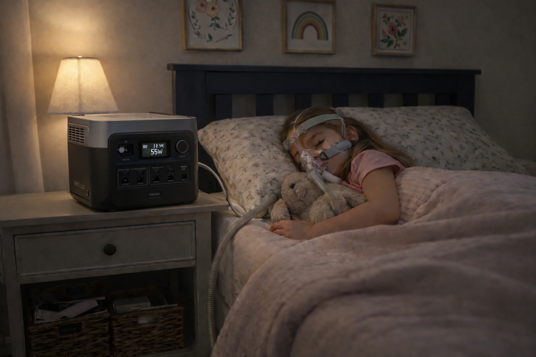How Long Can a Power Station Run a CPAP Machine? (Real Numbers)