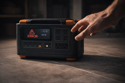 Fridge Compressor Surge Too High for Power Station